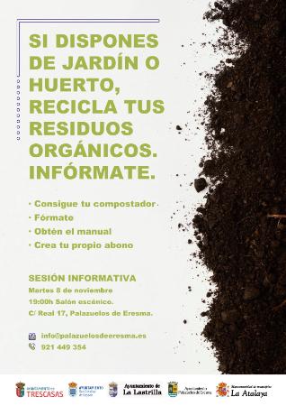 Imagen CAMPAÑA DE COMPOSTAJE DOMÉSTICO COMUNITARIO Y JORNADAS INFORMATIVAS
